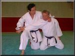Gg et Jean Paul sur le tatami
